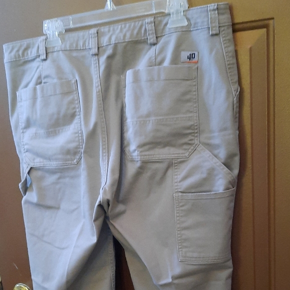 Duluth Trading Co Women's Tan Straight Leg Pants - Picture 4 of 5